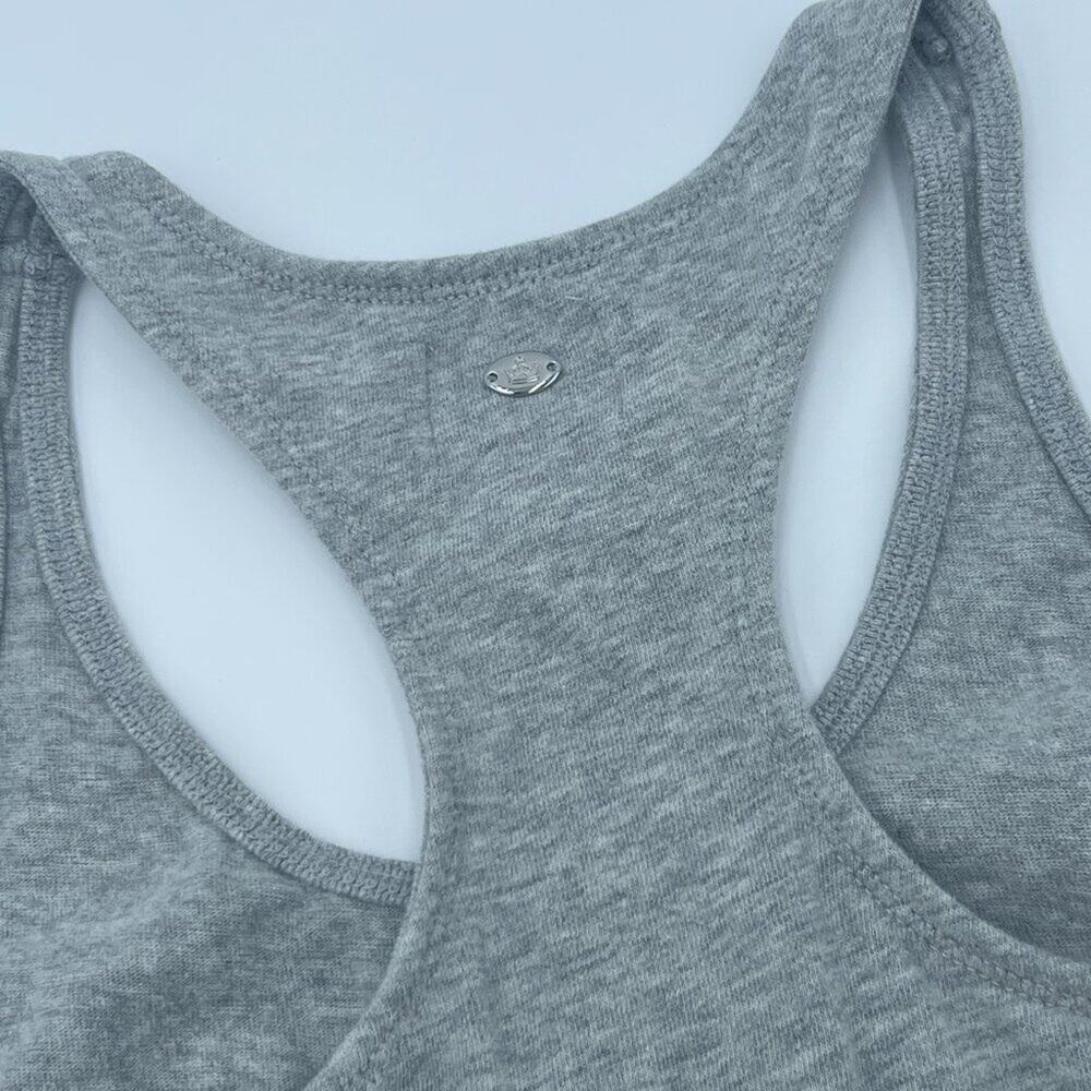 Juicy Couture Y2K Vintage Sequin Sparkle Party Glam Tank Top Gray Small - Picture 6 of 7